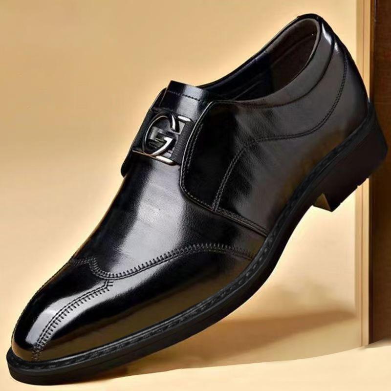 Casual Business Letter Leather Shoes