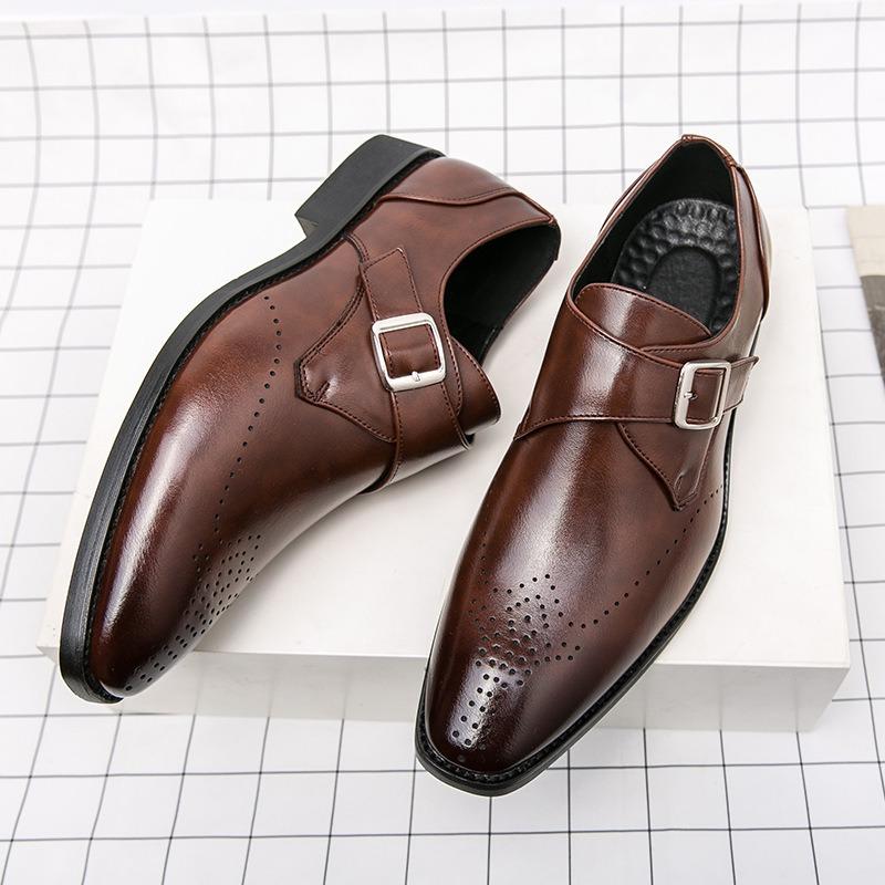 Classic Retro Business Leather Shoes