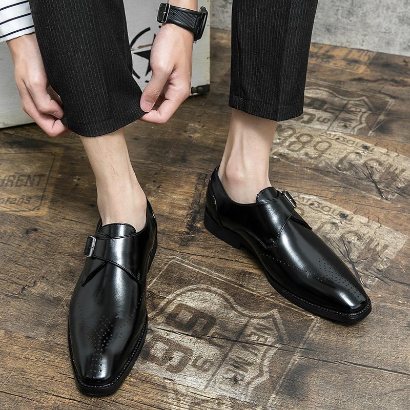 Classic Retro Business Leather Shoes